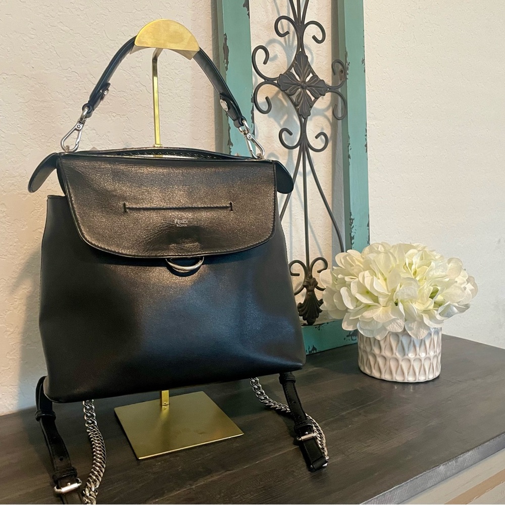 Fendi Leather Backpack - image 1